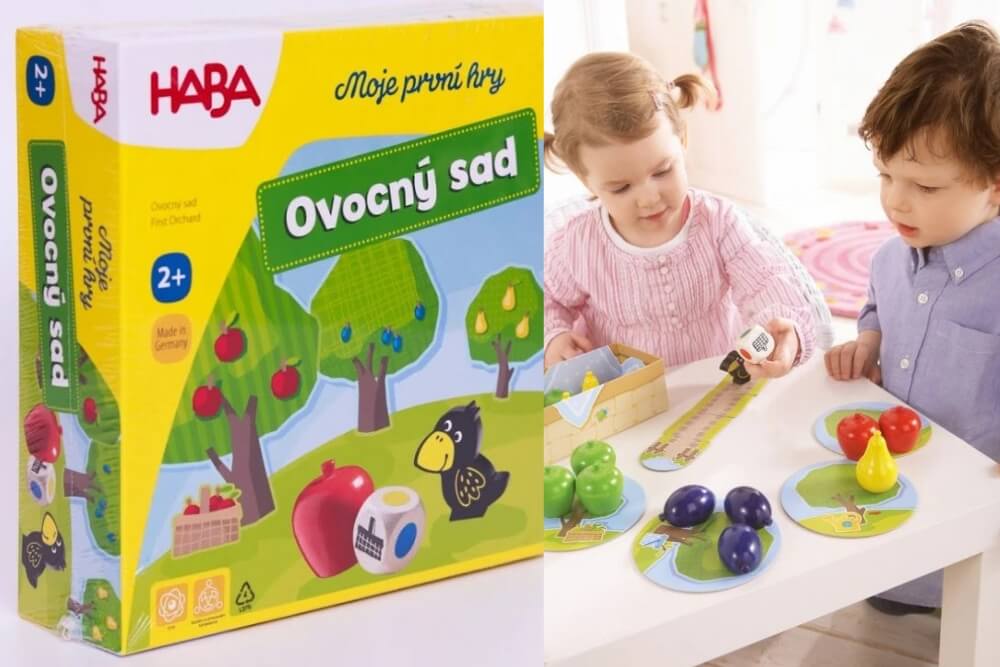 Hra ovocný sad pre najmenších