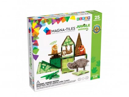 Magna tiles magnetická stavebnica jungle 25 dielov