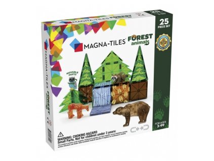 Magna tiles magnetická stavebnica Forest 25 dielov