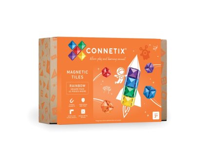 Connetix square štvorce 42 kusov balenie