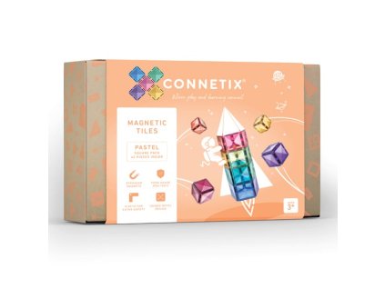 Connetix štvorce pastel balenie