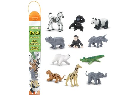 Sada figúrok mláďatá zo ZOO