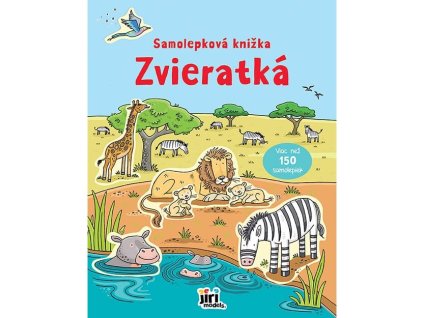Samolepková knižka Zvieratká obal