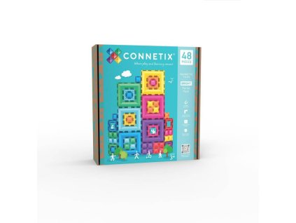 Magnetická stavebnica CONNETIX - Bright Portal Pack 48 kusov