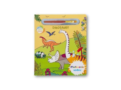 Maľovanie vodou Dinosaury