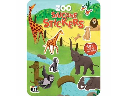 Hra so silikónovými samolepkami ZOO