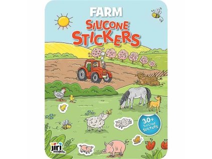 Hra so silikónovými samolepkami Farma