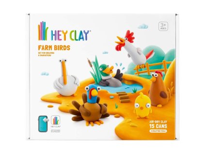 Hey clay vtáky z farmy