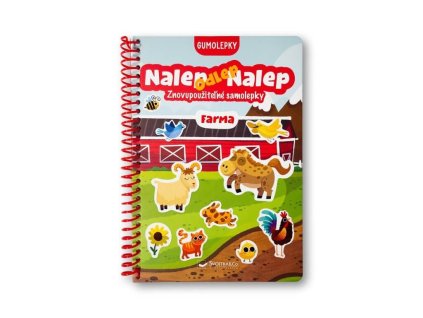 Nalep odpel nalep Farma znovupoužiteľné samolepky