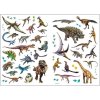 vVymaľovanky so samolepkami Dinosaury samolepky