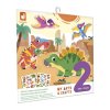 Prelepovateľné samolepky Dinosaury balenie