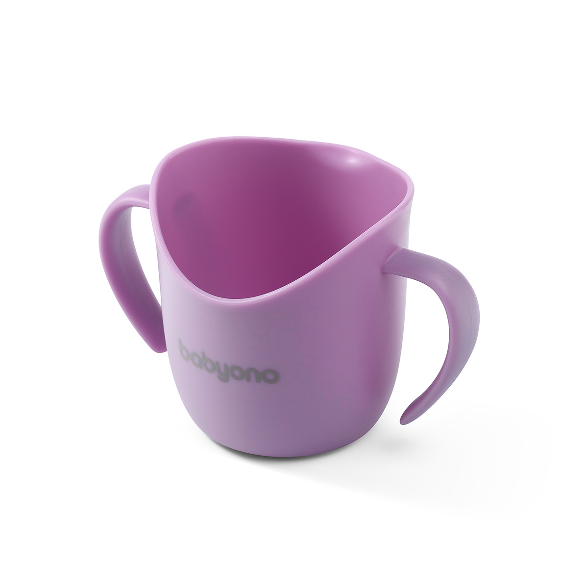 Fotografie Babyono ergonomický tréninkový pohár Flow fialový