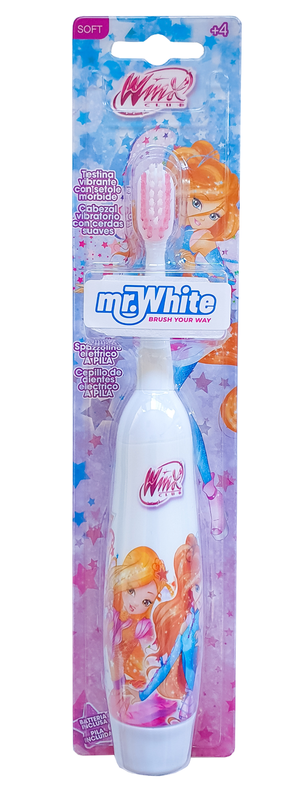 Mr.White Vibrační zubní kartáček Winx