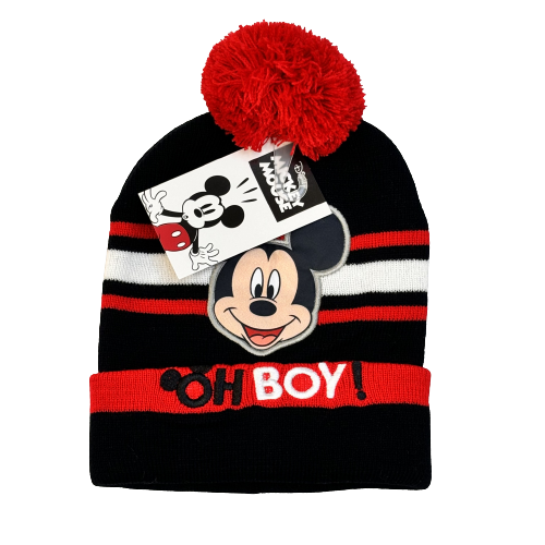 EPLUSM Chlapecká zimní čepice Mickey Mouse Velikost: 52