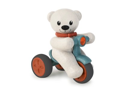 Tolo Teddy mackó háromkerekű biciklin (BIO)