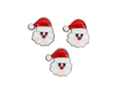 Santa Claus Prívesok na náramok 5 ks