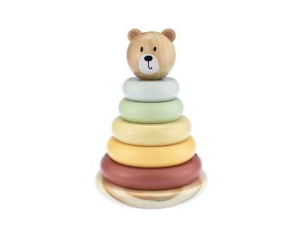 Szerelőgyűrűk Macko Pastel