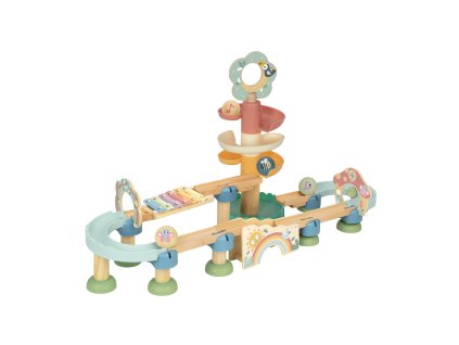 Kugelbahn Baum Pastell 44 Stück