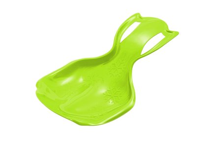 Detský sánkovací klzák lopata Baby Mix COMFORT LINE XL zelený (Barva Zelená)