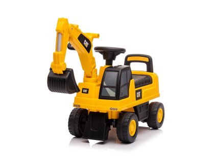 Detské odrážadlo CAT Bagr Baby Mix žlté