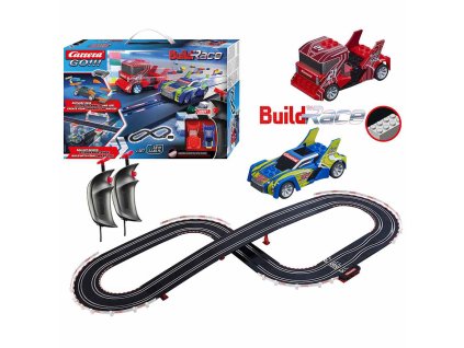 Autodráha Carrera Go Build'n Race - Racing Set 3,6m (Barva Multicolor)