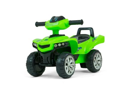 Detské odrážadlo so zvukom Štvorkolka Milly Mally Monster Green (Barva Zelená)