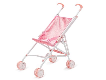 Detský golfový skládací kočík pre bábiky Baby Mix Tara (Barva Ružová)