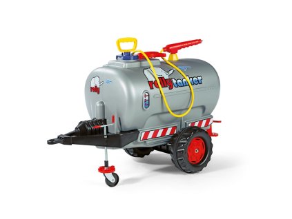 Cisternový voz s pumpou a striekačkou Rolly Toys sivý