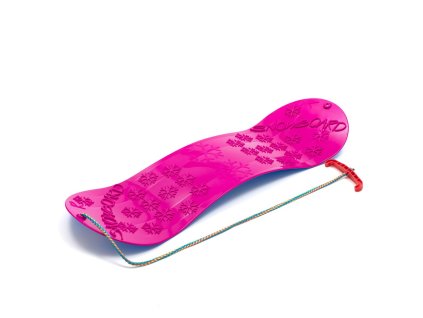Detský snežný klzák Baby Mix SNOWBOARD 72 cm rúžový (Barva Ružová)