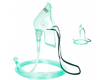 kyslikova maska na dychanie kysliku oxygen mask 2 1m 1ks 850x850