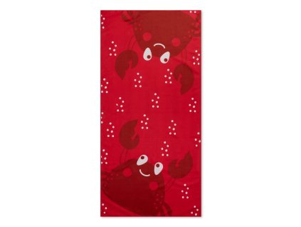 Plážový uterák z mikrovlákna 135 x 65 cm Oh Crab