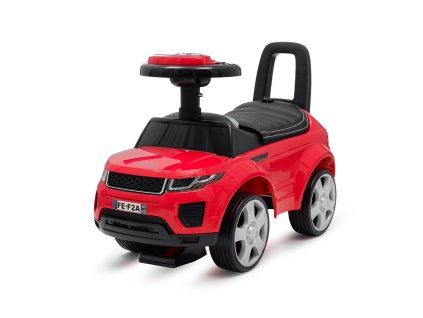 Detské odrážadlo SUV Baby Mix Prime červené v koži