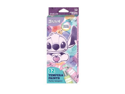 Temperové farby Stitch Pastel 12 ks