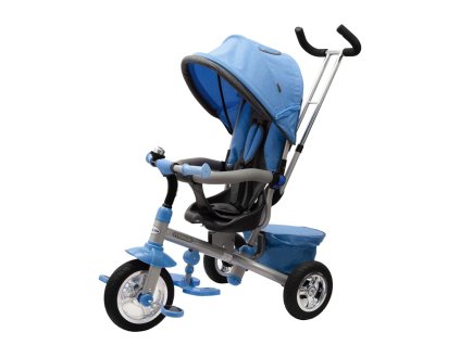 Detská trojkolka Baby Mix 3v1 TYPHOON 360° modrá (POŠKODENÝ OBAL)