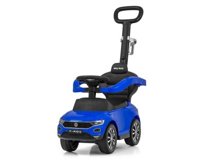 Detské odrážadlo s vodiacou tyčou VOLKSWAGEN T-ROC Milly Mally modré (Barva Modrá)