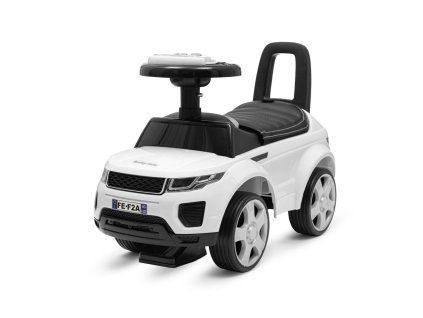 Detské odrážadlo SUV Baby Mix Prime biele v koži (Barva Biela)