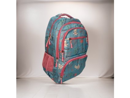 Školský batoh pre dievčatá modrý