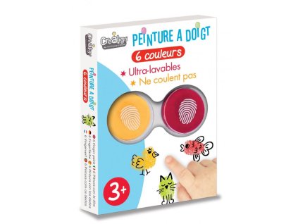 Fingerabdruck-Tintenkissen 6 Stück