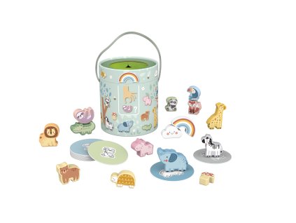 Tiere zum Anfassen und Finden Pastell