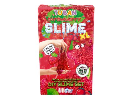 DIY Slime Sada na výrobu slizu Jahoda XL