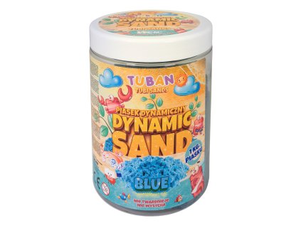 Dynamický písek modrý 1 kg