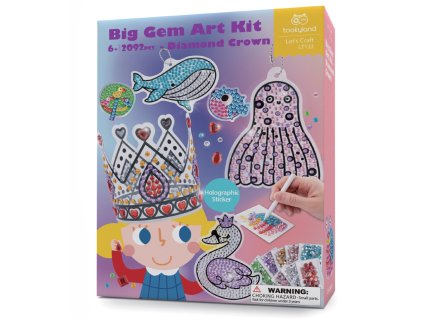 Diamant-Mosaik Prinzessin