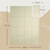 Hracia podložka Puzzle XL Hygge Beige 1.7 x 1.2 m