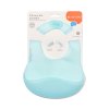 14486 babyono silikonovy ultra tenky podbradnik modry