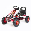 Detská šliapacia motokára Go-kart Baby Mix Razor červená (Barva Červená)