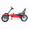 Detská šliapacia motokára Go-kart Baby Mix Buggy červená (Barva Červená)