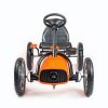 Detská šliapacia motokára Go-kart Baby Mix Buggy oranžová (Barva Oranžová)