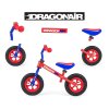 Detské odrážadlo kolo Milly Mally Dragon Air red-blue