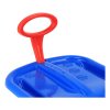 Sánkovací klzák s pohyblivou rukoväťou Baby Mix SNOW ARROW 74 cm modrý (Barva Modrá)