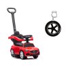 Detské odrážadlo s vodiacou tyčou MERCEDES C-Class Deluxe Milly Mally Red